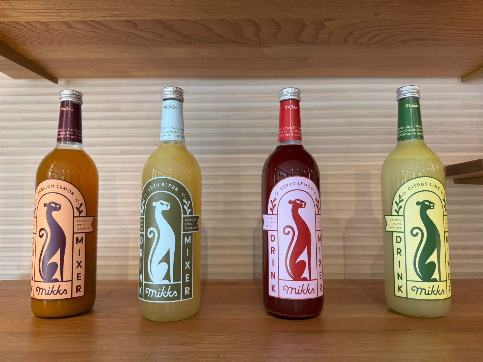 Mikks Drink Mixer in verschiedenen Sorten